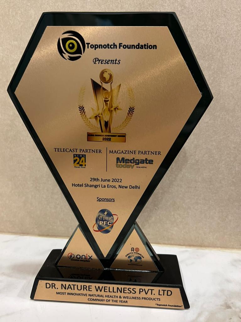 Most Innovative Natural Health And Wellness Products Company Of The Year